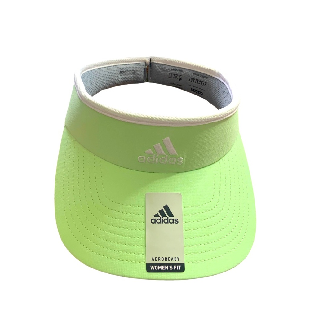 WOMANS ‘ADIDAS’ SEMI GREEN MATCH VISOR!!